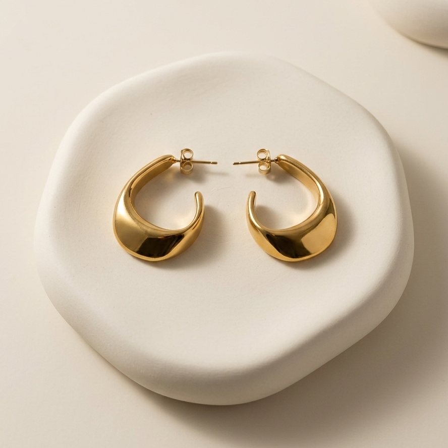 Abra Hoop Earrings