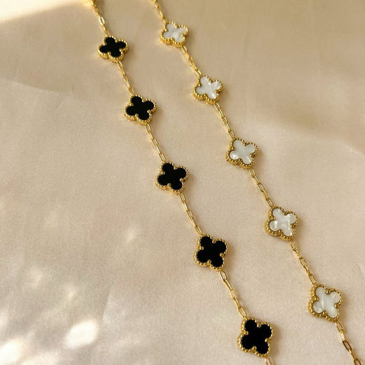 Reversible Clover Bracelet